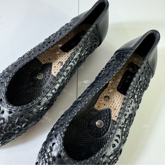 OTAFUKU Health black comfort size 6.5 flats - Picture 5 of 9